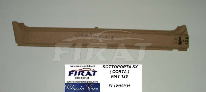 SOTTOPORTA FIAT 126 SX (CORTA)
